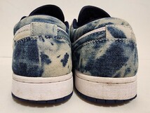 ◆ナイキ◆NIKE◆エア ジョーダン １ ウォッシュド デニム◆AIR JORDAN 1 WASHED DENIM◆ホワイト×デニム◆CZ8455-100◆24.0㎝◆中古品◆_画像7