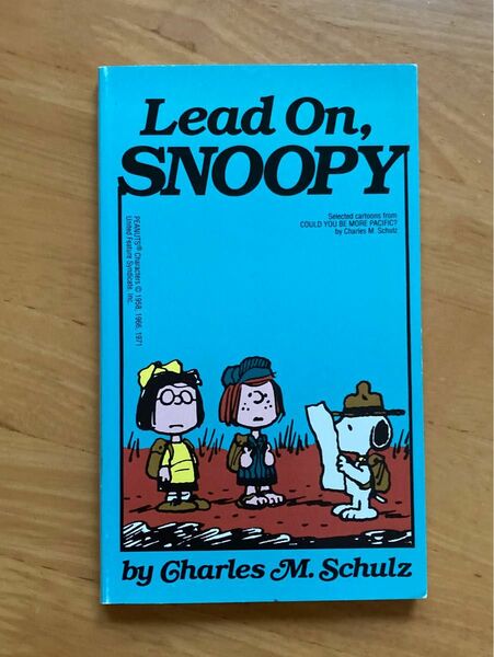 Lead On, SNOOPY スヌーピー 洋書コミック