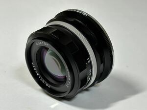 コシナ フォクトレンダー NOKTON D35mm F1.2 ニコンZマウント