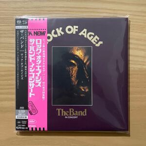 中古美品SACD対応プレーヤー専用ディスク ザ・バンド THE BAND ロックオブエイジズ ROCK OF AGES紙ジャケ仕様 初回限定盤 個人新品購入品