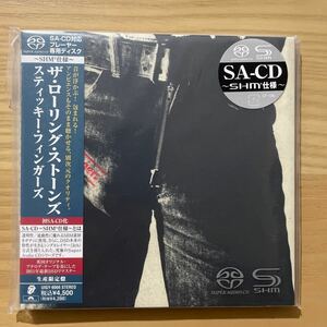 中古盤 SACDプレーヤー専用 紙ジャケ ザローリングストーンズ THE ROLLING STONES STICKY FINGERS スティッキーフィンガーズ 2011年発売