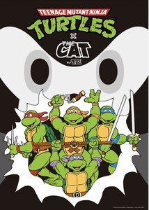 TIDE × Teenage Mutant Ninja Turtles「Cat-abunga」 ポスター HENKYO タートルズ A1サイズ