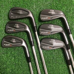 COBRA コブラ KING FORGED BLACK MB & CB キング フォージド #5-PW 6本 ダイナミックゴールド DG S200 Dynamic Gold コンボ アイアン