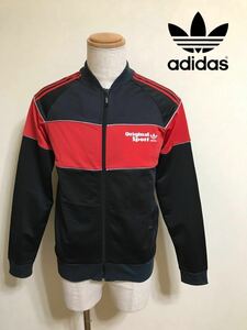 adidas originals アディダス オリジナルス ジャージ トラックトップ ジャケット トップス 長袖 サイズM 黒 赤