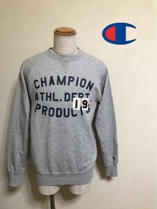 【良品】 Champion チャンピオン スウェット トレーナー トップス サイズM 長袖 グレー ゴールドウィン CS1155