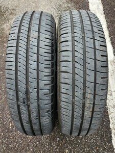 倉庫整理★ダンロップ　155/65R14　2021年製2本だけ