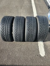 ガリ傷なし★16インチアルミ 7,5J 114,3 5穴　225/55R16 スタッドレスタイヤ付き　4本セット_画像9