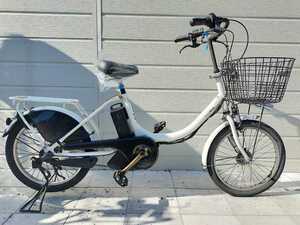 Yamaha Pas Babby Electric Assist Bicycle 20 дюймов X957 2014 Интерьер 3 -скорость 8,7AH Батарея / зарядное устройство -велосипед! 080404