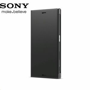 Sony◆Xperia XZs Style Cover Stand SCSG20 フリップスタイル カバー・ケース 黒 SO-03J,SOV35 au,SoftBank