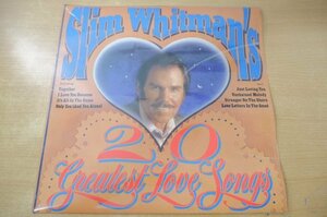 H2-109＜LP/UK盤/美品＞Slim Whitman / Slim Whitman's 20 Greatest Love Songs