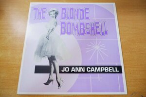 H2-156＜LP/MONO/スウェーデン盤/美盤＞Jo Ann Campbell / The Blonde Bombshell