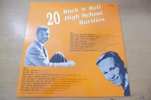 H2-321＜LP/カナダ盤/美品＞「20 Rock'n'Roll High School Rarities Vol. 2」Tony Brent/Kenny Lynch/Susan Singer/Tim Connor_画像2