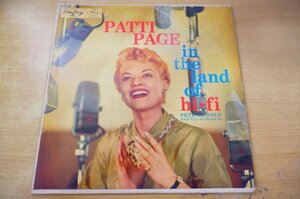 K2-194＜LP/US盤＞パティ・ペイジ Patti Page / In The Land Of Hi-Fi