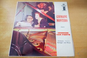 K2-209＜LP/カナダ盤＞Germaine Montero / Chante Georges Van Parys