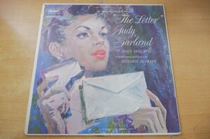 K2-219＜LP/US盤＞ジュディ・ガーランド Judy Garland With John Ireland / The Letter