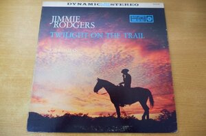 M2-144＜LP/US盤＞Jimmie Rodgers With Joe Reisman's Orchestra and Chorus / Twilight On The Trail