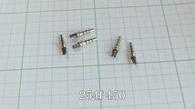 管理番号＝3D282　自作用　　φ2.5mm　4極超ミニプラグ　軸のみ　　254P450　　5個セット_画像3