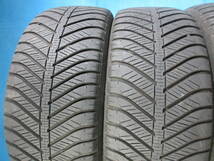 ※パンク修理跡有 18インチ GOODYEAR Vector 4Seasons 225/45R18 91H 4本 №06355E 室内保管 オールシーズン グッドイヤー_画像2