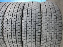 DUNLOP DECTES SP001 7.50R16LT 14P.R 6本 №06431 室内保管 ダンロップ スタッドレス 冬タイヤ 中型トラック_画像3