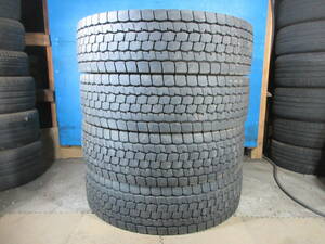 2022年製 BRIDGESTONE M880 V-STEEL MIX 275/80R22.5 151/148J 4本 №06508 室内保管 ブリヂストン ミックスタイヤ 大型トラックタイヤ