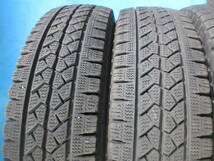 2021年製 冬 スタッドレス BRIDGESTONE BLIZZAK VL1 195/80R15 107/105LLT 4本 №06416D 室内保管 ハイエース キャラバン NV350 ボンゴ_画像2