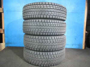 残溝90％ ダンロップ ウインターマックス DUNLOP WINTERMAXX SJ8 205/70R15 96Q 4本 №06445D 室内保管 氷 雪 冬 スノータイヤ