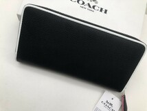 コーチ COACH 長財布 財布 シグネチャー アコーディオンラウンドジップウォレット新品F12585 b167_画像5