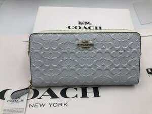 コーチ COACH 長財布 財布 シグネチャー アコーディオンラウンドジップウォレット財布 新品 F54805 k231C