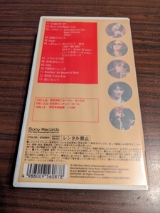 TOKIO トキオ　VHS ビデオ　TOKIO LIVE 1997 special bonus track 1998 箱付　動作確認済