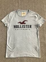 中古品 HOLLISTER ホリスター メンズ Tシャツ 半袖シャツ XSサイズ 水色 _画像1