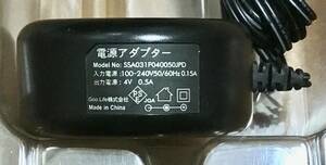 ウォッチワインダー用　電源アダプター　SSA031F040050JPD