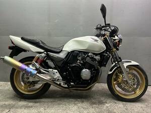 　CB400SFVー２　モリワキフルエキ装着　１円売り切り・・・即決も可★