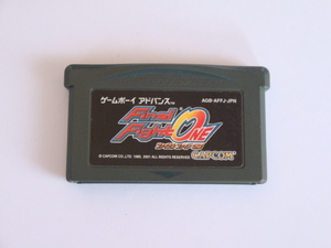 GBA ゲームボーイアドバンス用ソフト ファイナルファイトONE カセットのみ 動作品 1円～