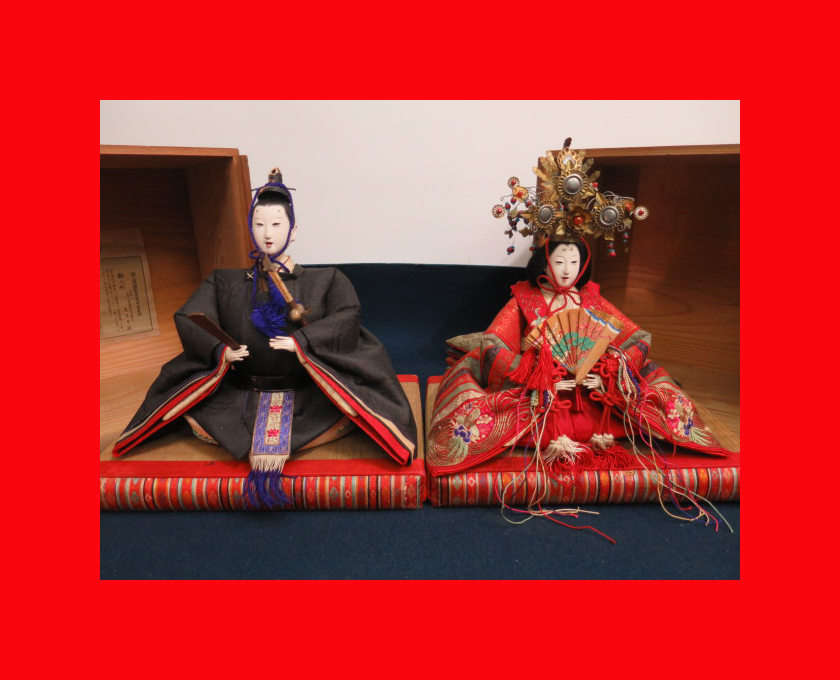 : [Doll Museum] Maruhira Hina Doll G-175 Hina Dolls, Hina Accessories, Hina Palace. Makie Hina, season, Annual Events, Doll's Festival, Hina Dolls