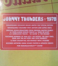 JOHNNY THUNDERS「SO ALONE (2LP SPECIAL EDITION)」_画像2