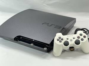 □【簡易プレイ確認/初期化済】 SONY PlayStation 3 CECH-2500A 160GB ブラック PS3 本体 封印シール有 CECHZC2J コントローラー□W01-1123