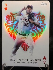 ジャスティン・バーランダー エース 【2023 TOPPS SERIES 1 ALL ACES JUSTIN VERLANDER AA-6】 ヒューストン・アストロズ MLB