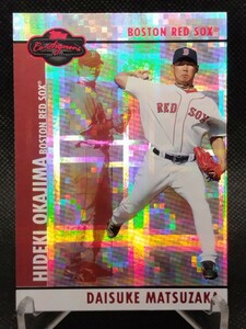 松坂大輔＆岡島秀樹 100枚限定 【2008 TOPPS CO-SIGNERS #54 DAISUKE MATSUZAKA】 ボストン・レッドソックス