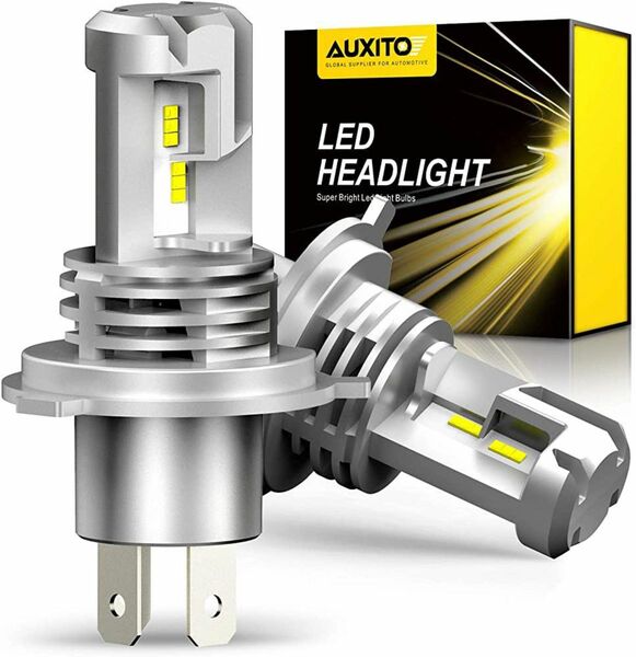 AUXITO H4 Hi Lo LEDヘッドライト 車用 高輝度 ライト