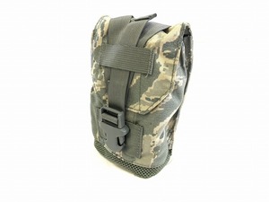 【米軍放出品】☆未使用品 迷彩ポーチ ミリタリーポーチ キャンティーンポーチ メッシュ サバゲー (コンパクト)☆CK9AO