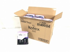 【米軍放出品】☆未使用品 Kotex 夜用ナプキン 14枚入り×12パック 01400-04 羽なし(120)☆CJ15J