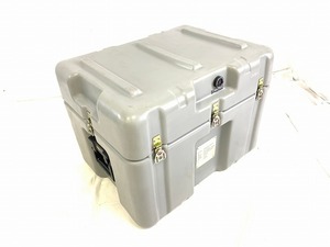 【米軍放出品】☆ハードケース ツールボックス ペリカン/ハーディッグ 道具箱 工具箱 グレー 収納ケース 世田谷ベース (180)RK24CK-W#23