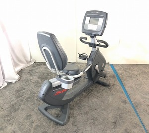 【米軍放出品】☆ジムマシン フィットネスバイク エクササイズバイク LifeFitness 95R トレーニング ☆BI4DM-W#23