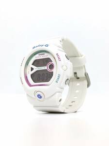  【120円】 CASIO カシオ 腕時計 BG-6903 Baby-G ホワイト 稼働品