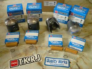 QualityWorks@RG500ガンマ TKRJオーバーサイズピストン 限定 1.0mm　他のサイズもＯＫ！