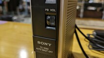SONY TC-1050　カセットレコーダー　専用カバー付き　 ソニー カセットプレーヤー　レトロ_画像6