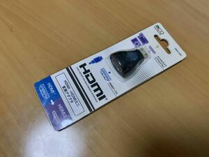 未使用 ジャンク品【送料120円】【HDMI → HDMIミニ 変換アダプタ】株式会社ミヨシ デジカメ ビデオカメラ などに HDA HAC 変換アダプター