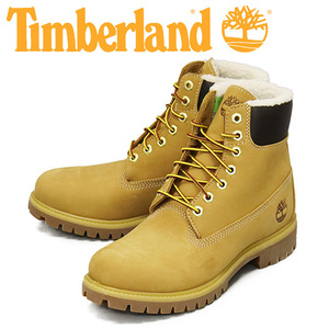 Timberland (ティンバーランド) A2E31 6in PREM FUR LINING 6インチプレミアムウォータープルーフブーツ ファーライニング Wheat TB468 US1