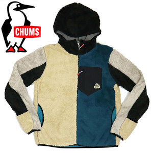 [チャムス] アウター Bonding Fleece Zip Parka メンズ Teal Crazy M