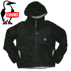CHUMS (チャムス) CH04-1387 Bonding Fleece Zip Parka ボンディングフリースジップパーカー CMS144 K001Black M